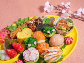 ひな祭りの手作りご飯