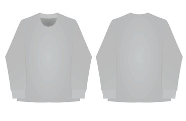 Grey  woman base layer. vector