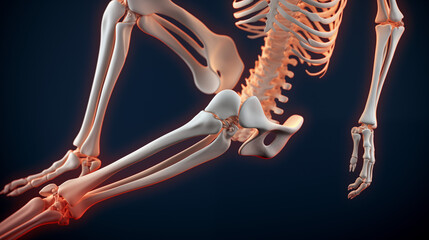 
Human Skeleton System Lower Limbs Bone Joints Anatomy, Photography.