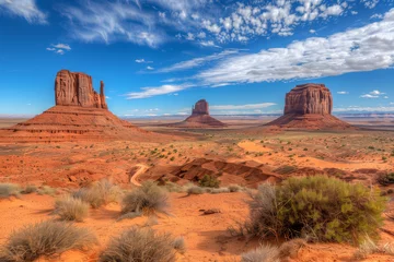 Foto op Canvas amazing pictures monument alley in arizona nation.AI generated © Ammad