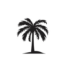 palm trees silhouettes