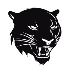 Black Panther  logo  Silhouette 