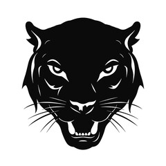 Black Panther  logo  Silhouette 