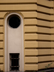 Yellow wall with window