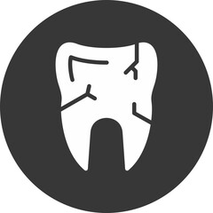 Dental Glyph Inverted