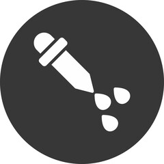 Dropper Glyph Inverted