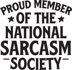 Sarcastic svg design