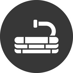 Water Hose Glyph Inverted