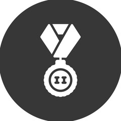Medal Glyph Inverted