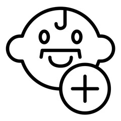 Vector Design Pediatrician Icon Style