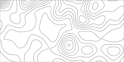 Abstract lines background. Contour maps. Vector illustration. The stylized height of the topographic map contour in lines and contours isolated on transparent. technology topo landscape grid ma - obrazy, fototapety, plakaty