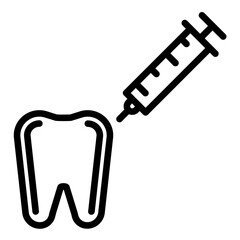 Vector Design Anesthesia Icon Style