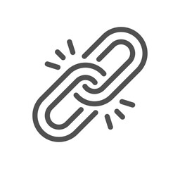 Swot analysis related icon outline and linear vector.