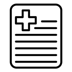 Fototapeta premium Vector Design Health Certificate Icon Style