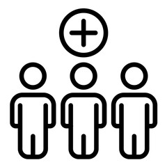 Vector Design Medical Staff Icon Style