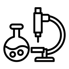 Vector Design Laboratory Equipment Icon Style