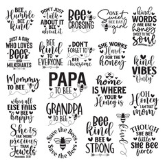 Fototapeta premium 21 Bee design Bundle