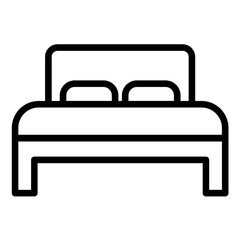 Vector Design Bed Icon Style