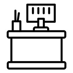 Vector Design Counter Icon Style