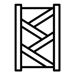 Vector Design Wine Rack Icon Style