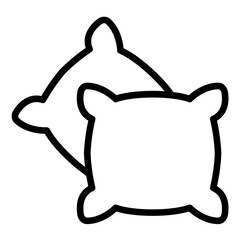 Obraz premium Vector Design Accent Pillow Icon Style