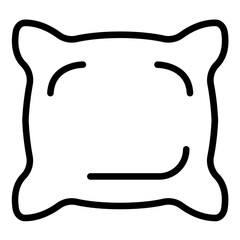 Vector Design Geometric Pillow Icon Style