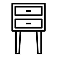 Vector Design Telephone Table Icon Style