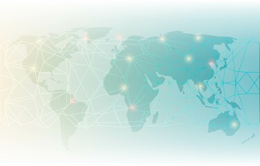 Abstract glowing sphere futuristic and network connection background. Vector illustration.Light Ring sphere vector design technology digital circle abstract background used for graphic,communication.