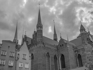 Die Altstadt von Danzig in Polen