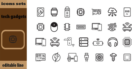 Icon tech gadgets