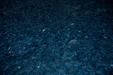 Shadowy Lava Rocks In Cinder Cone