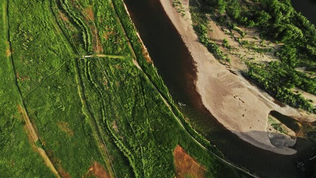 Bitterroot River in Western Montana