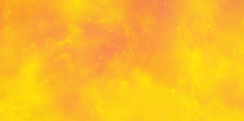 Orange and yellow watercolor vector background with watercolor painted texture. Orange watercolor painted background texture.
