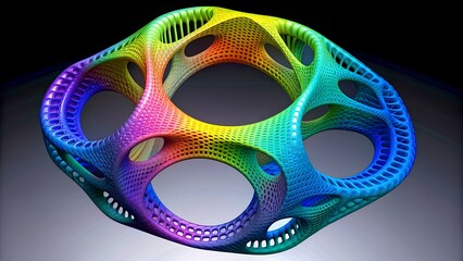 Enhancing Structural Efficiency: Exploring Advanced Techniques in Topology Optimization and Finite Element Analysis for Maximum Strength-to-Weight Ratios - obrazy, fototapety, plakaty