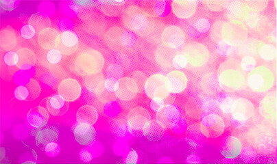 Pink bokeh background for banner, poster, ad, celebrations, and various design works