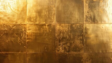 Gold Tiles Ultrawide Backdrop Abstract Rough Painting Texture Wallpaper Background