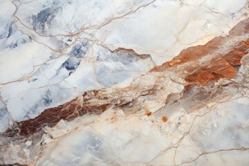 Fototapeta premium Beige brown marble background natural marble texture. Glossy granite slab