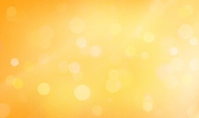 Orange bokeh background for banner, poster, ad, celebrations, and various design works