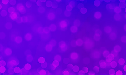 Purple bokeh background for banner, poster, ad, celebrations, and various design works