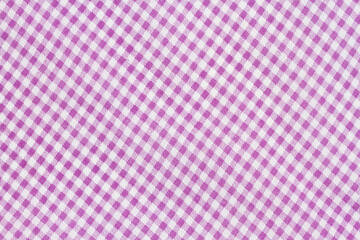 Purple gingham material background