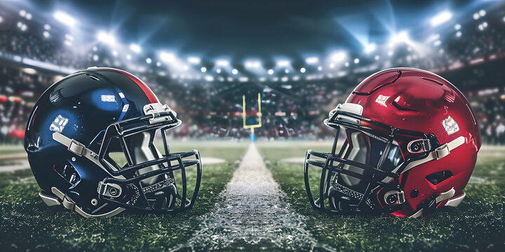 American football challenge poster american football helmet banner american football helmet poster