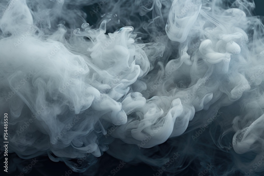 Poster close up view of smoke in the air, ideal for backgrounds or environmental concepts