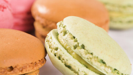 Macaroons cookies dessert