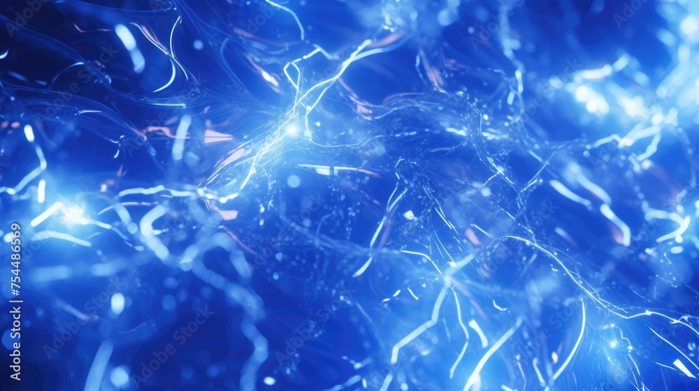 Poster Detailed shot of a cluster of wires, suitable for technology concepts
