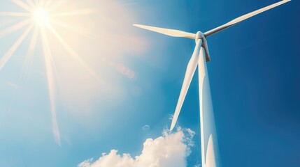 Wind turbines are an alternative to electricity generation