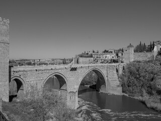 Fototapeta premium MAdrid unndd Toledo in Spanien