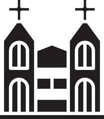 Church Glyph Icon