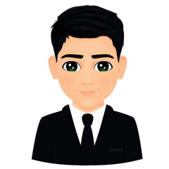 portrait of male student with glasses