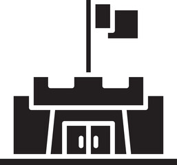 castle icon illustration