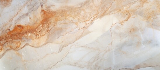 Naklejka premium Detailed close-up view of a high-resolution Italian marble slab, showcasing the texture of polished natural granite. The surface features a grunge stone texture suitable for ceramic digital wall tiles
